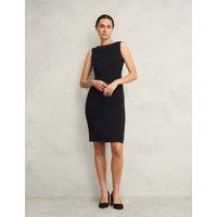 HOBBS Mini Shift Dress Black