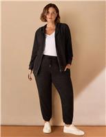 Tapered Drawstring Cuffed Joggers