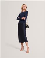 2 in 1 Slip Dress with Knitted Top