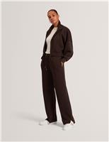 Cupro Split Hem Joggers