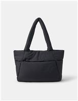 Nylon Puffy Shoulder Bag