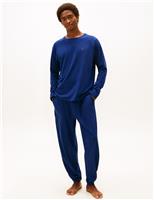 Jersey Cuffed Elasticated Pyjama Set