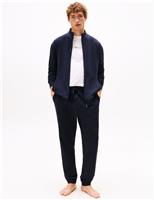 Cotton Blend Cuffed Loungewear Bottoms