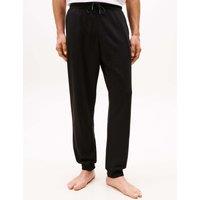 Tommy Hilfiger Original Cotton Blend Cuffed Joggers Black