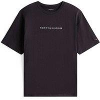 Tommy Hilfiger TH Original Logo Relaxed Lounge T-Shirt Black