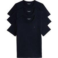 Tommy Hilfiger 3 Pack Signature Pure Cotton Crew Neck T-Shirts Navy