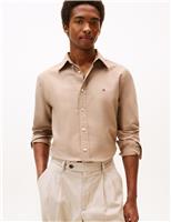 Tommy Hilfiger Heritage Pure Cotton Oxford Shirt Navy