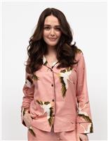 Cotton Modal Printed Pyjama Top