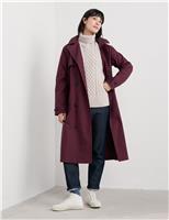 Pure Cotton Waterproof Longline Trench Coat