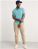 Seasalt Cornwall Pure Cotton Polo Shirt Dark Green