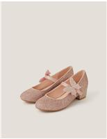 Kids Glitter Butterfly Party Shoes (7 Small - 4 Large)