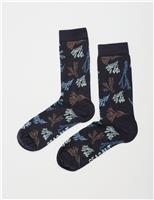 Seaweed Design Socks