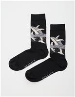 Whale Design Socks