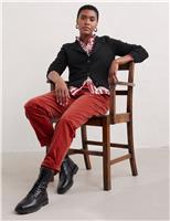 Merino Wool Rich Crew Neck Cardigan