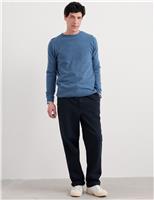 Merino Wool Rich Crew Neck Jumper