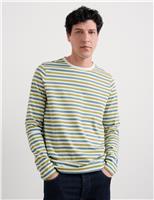 Pure Cotton Striped Top