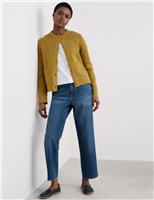 Seasalt Cornwall Pure Cotton Cardigan Yellow