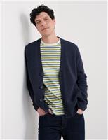 Lambswool Rich V Neck Cardigan