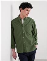 Relaxed Fit Garment Dye Oxford Shirt