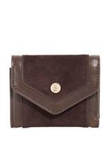 Leather Foldover Cardholder