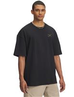 Under Armour Woven Label Heavyweight T-Shirt Black