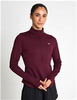 Motion Half Zip Fitted Sweatshirt