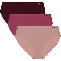 Under Armour 3pk No VPL Bikini Knickers Pink Mix