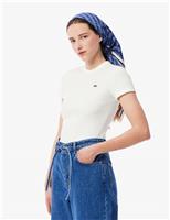 Pure Cotton Ribbed T-Shirt