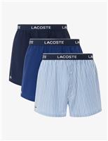 3 Pack Pure Cotton Assorted Boxers