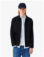 Regular Fit Cotton Rich Overshirt