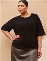 Wool Blend Ribbed Top