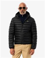 Lacoste Lightweight Quilted Puffer Jacket Black