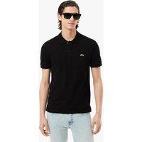 Lacoste Pure Cotton Pique Polo Shirt Black
