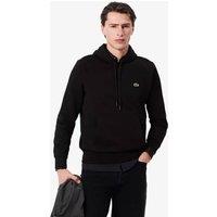 Lacoste Cotton Rich Long Sleeve Hoodie Black
