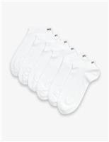 6 Pack Cotton Rich Logo Trainer Socks