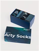4pk Assorted Socks