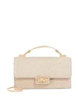 Chain Strap Top Handle Clutch Bag