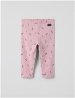 Cotton Rich Floral Leggings (1-12 Mths)