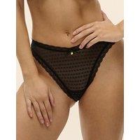 Freya Spot-Light High Leg Knickers Black