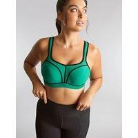 Panache Power Ultimate Support Wired Padded Sports Bra (B-J) Green