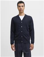 Pure Wool V-Neck Cardigan