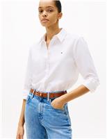 Tommy Hilfiger Pure Cotton Oxford Shirt Blue