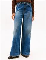 High Waisted Wide Leg Jeans