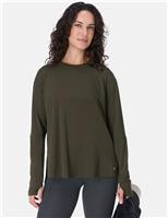 Soft Flow Studio Crew Neck Relaxed Top