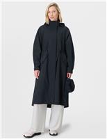 Motion Waterproof Hooded Longline Parka