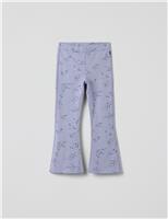 Cotton Rich Star Print Flared Leggings (1-10 Yrs)