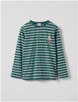 Cotton Rich Striped Rocket Top (1-10 Yrs)