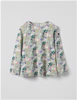 Cotton Rich Unicorn Print Top (1-10 Yrs)