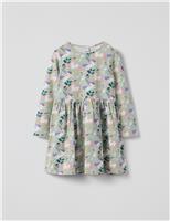 Cotton Rich Unicorn Print Dress (1-10 Yrs)