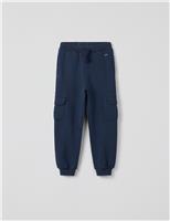 Pure Cotton Cuffed Cargo Joggers (1-10 Yrs)